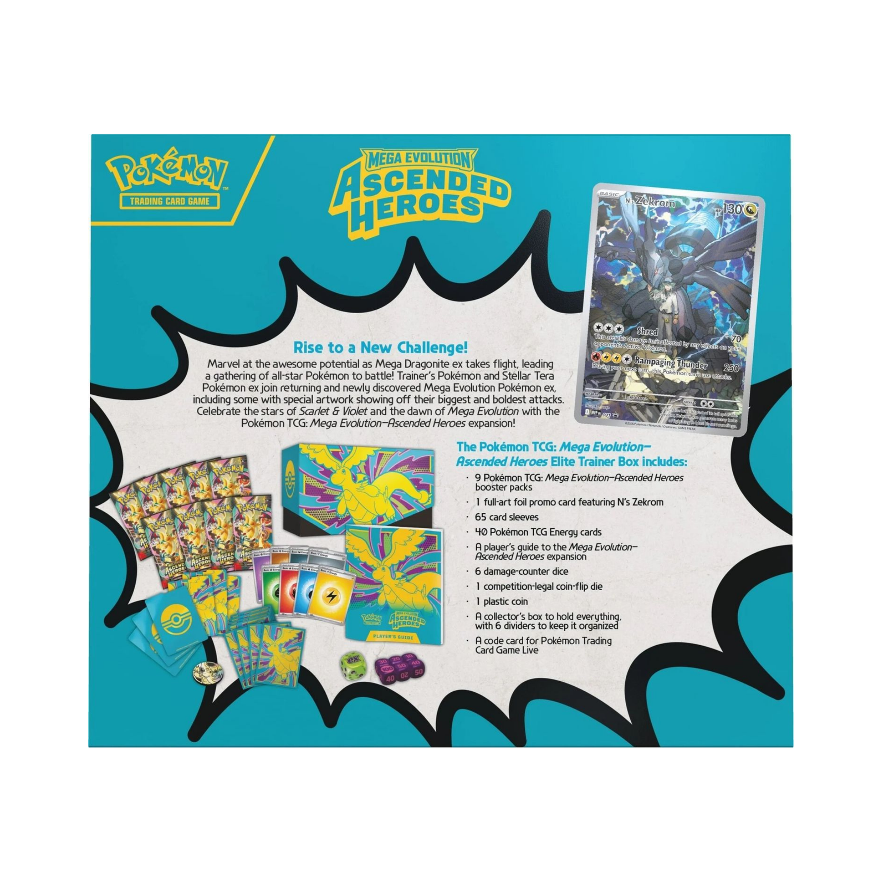Mega Evolution Ascended Heroes Elite Trainer Box