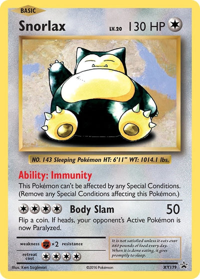Image for Snorlax - XY179 (XY Promos) (XY179) - Pokemon