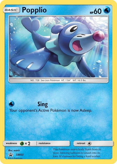 Image for Popplio - SM03 (SM Promos) (SM03) - Pokemon