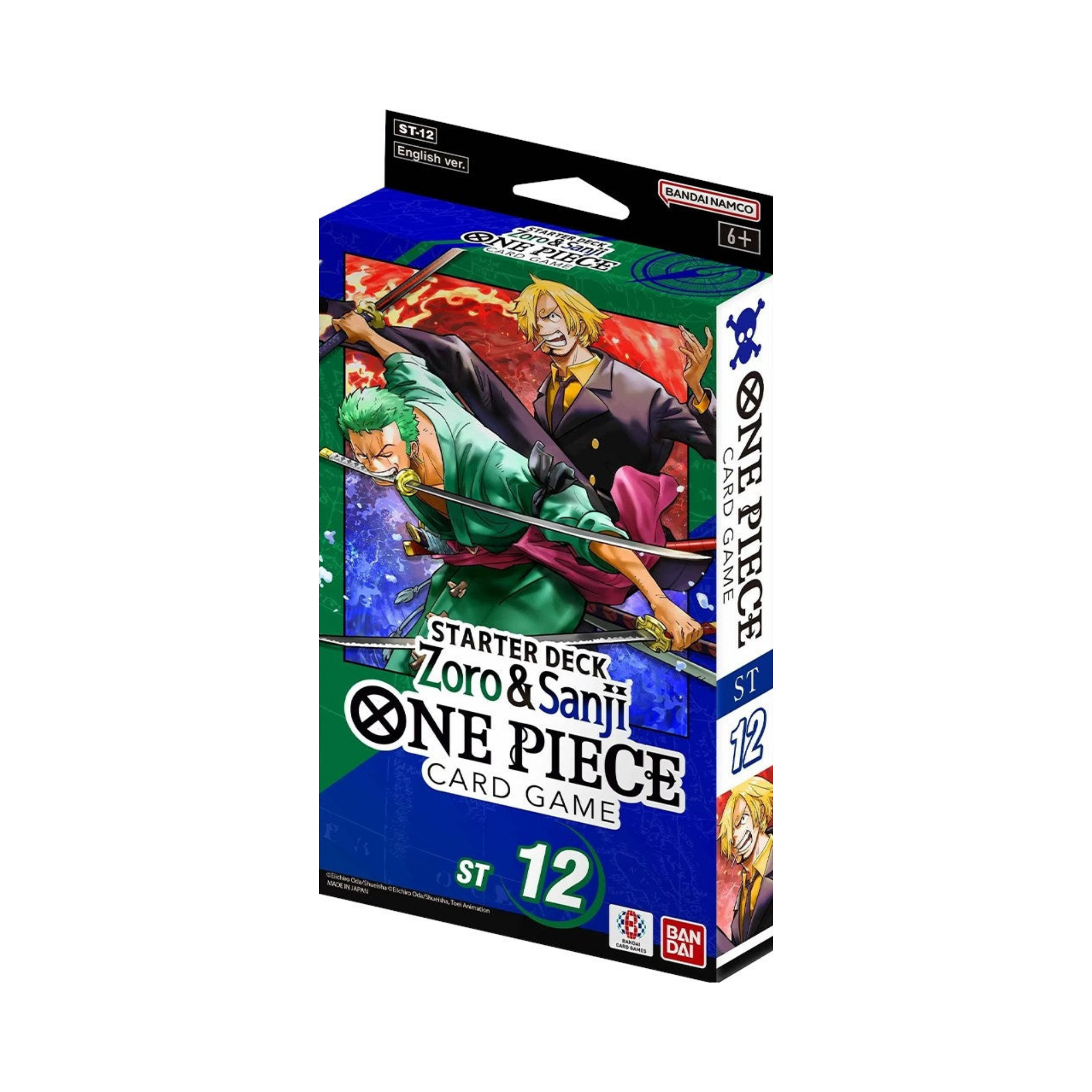 One Piece Zoro and Sanji ST12 Starter Deck