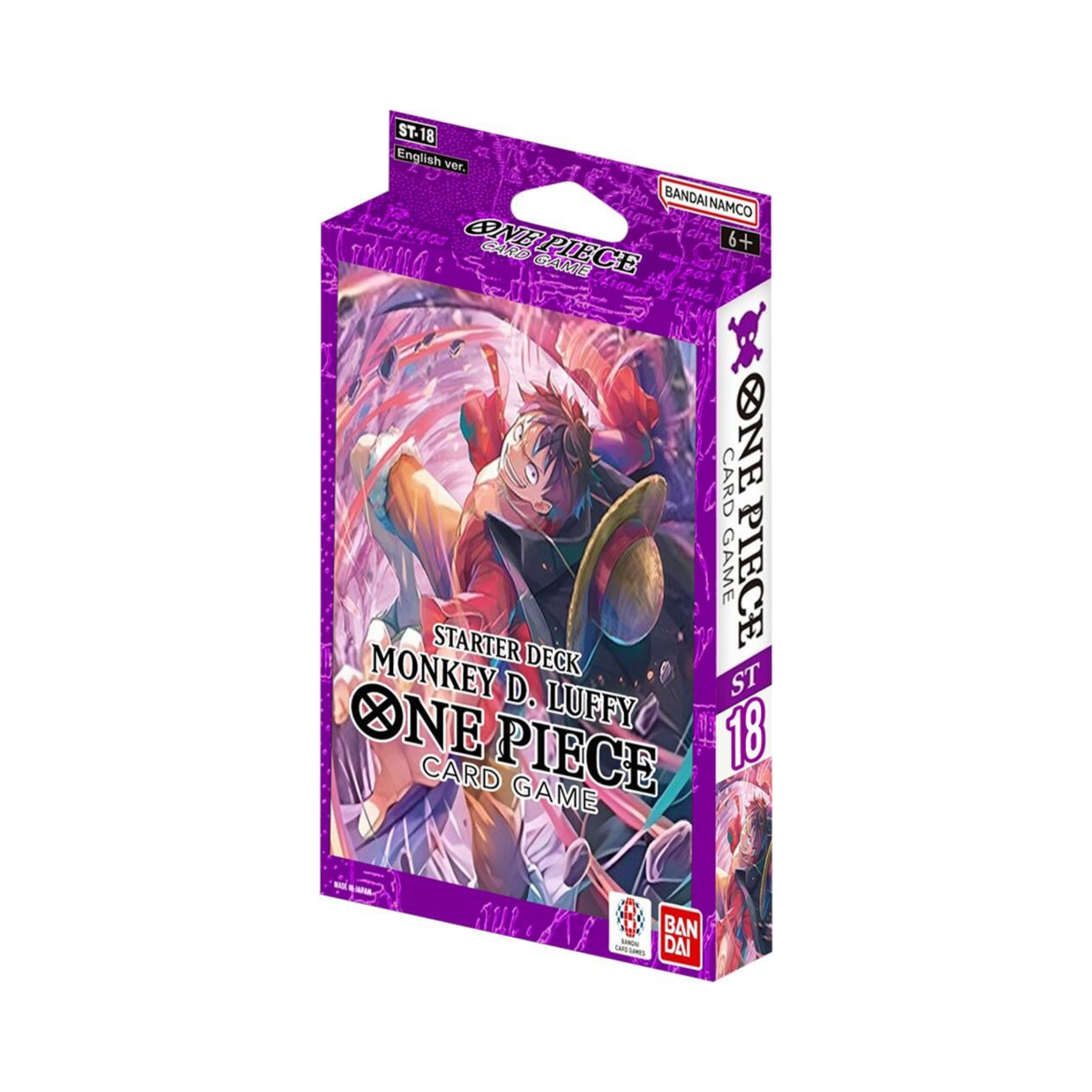 One Piece PURPLE Monkey.D.Luffy ST18 Starter Deck