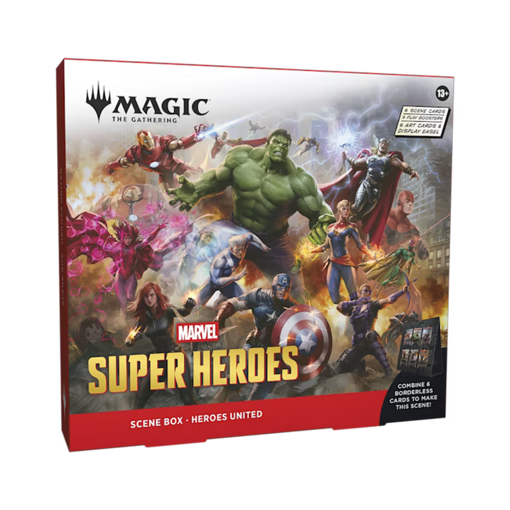 Magic the Gathering Marvel Super Heroes Scene Box: Heroes United