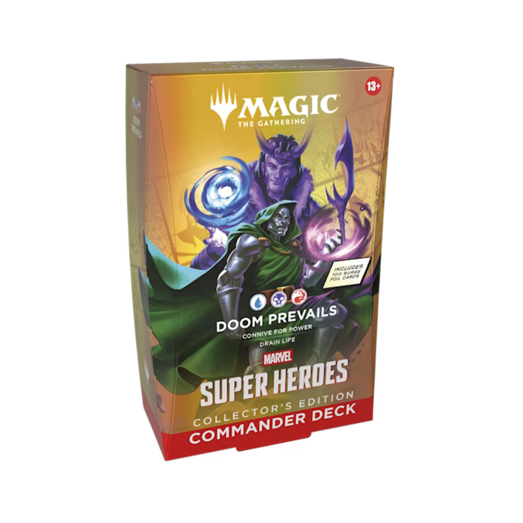 Magic the Gathering Marvel Super Heroes Commander Collector's Edition Deck: Doom Prevails