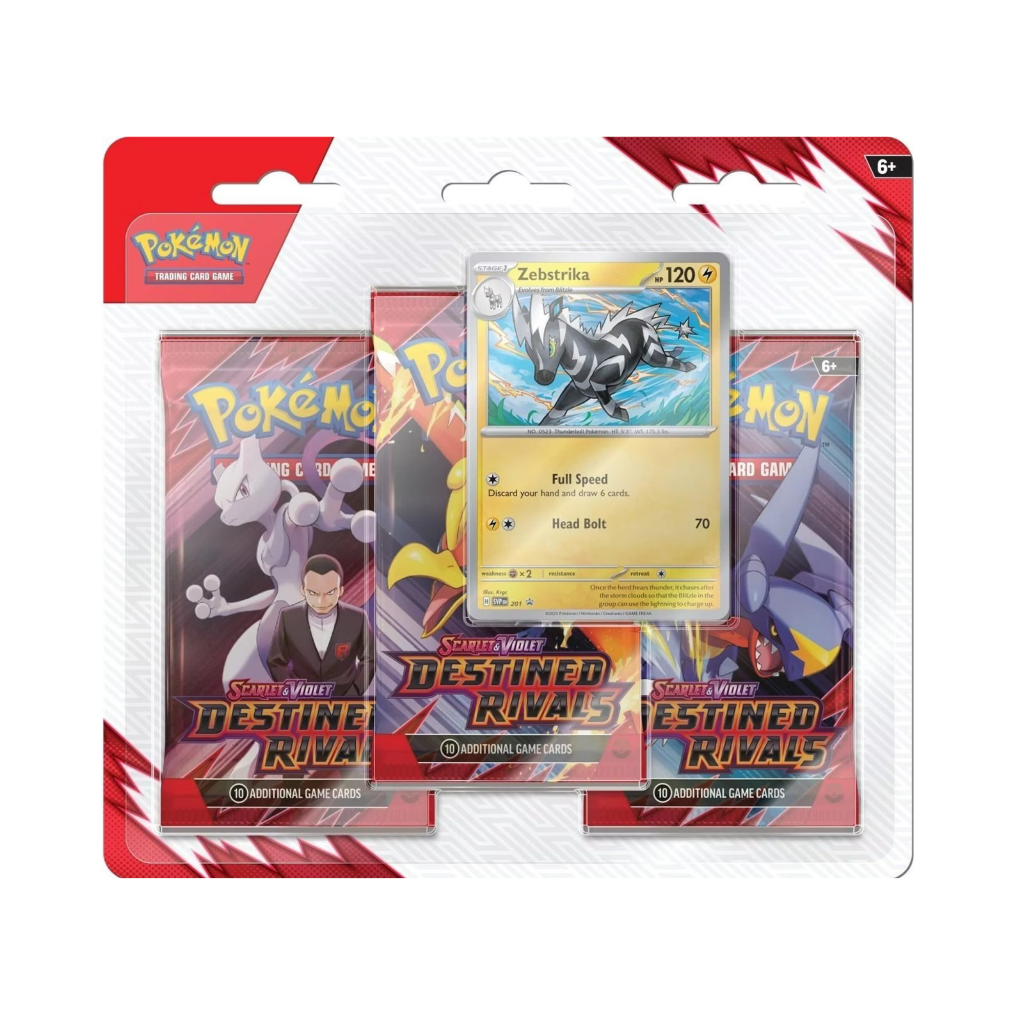 Destined Rivals: Zebstrika 3-Pack Blister
