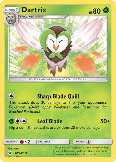 Image for Dartrix (SM Base Set) (10/149) - Pokemon