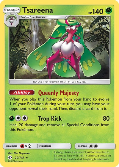 Image for Tsareena (SM Base Set) (20/149) - Pokemon