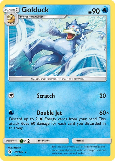 Image for Golduck (SM Base Set) (29/149) - Pokemon