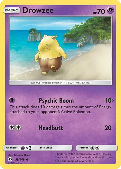 Image for Drowzee (SM Base Set) (59/149) - Pokemon