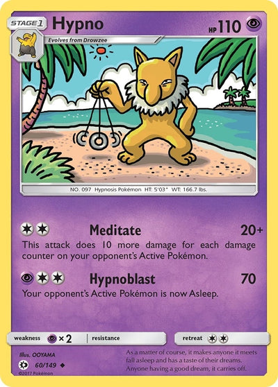 Image for Hypno (SM Base Set) (60/149) - Pokemon