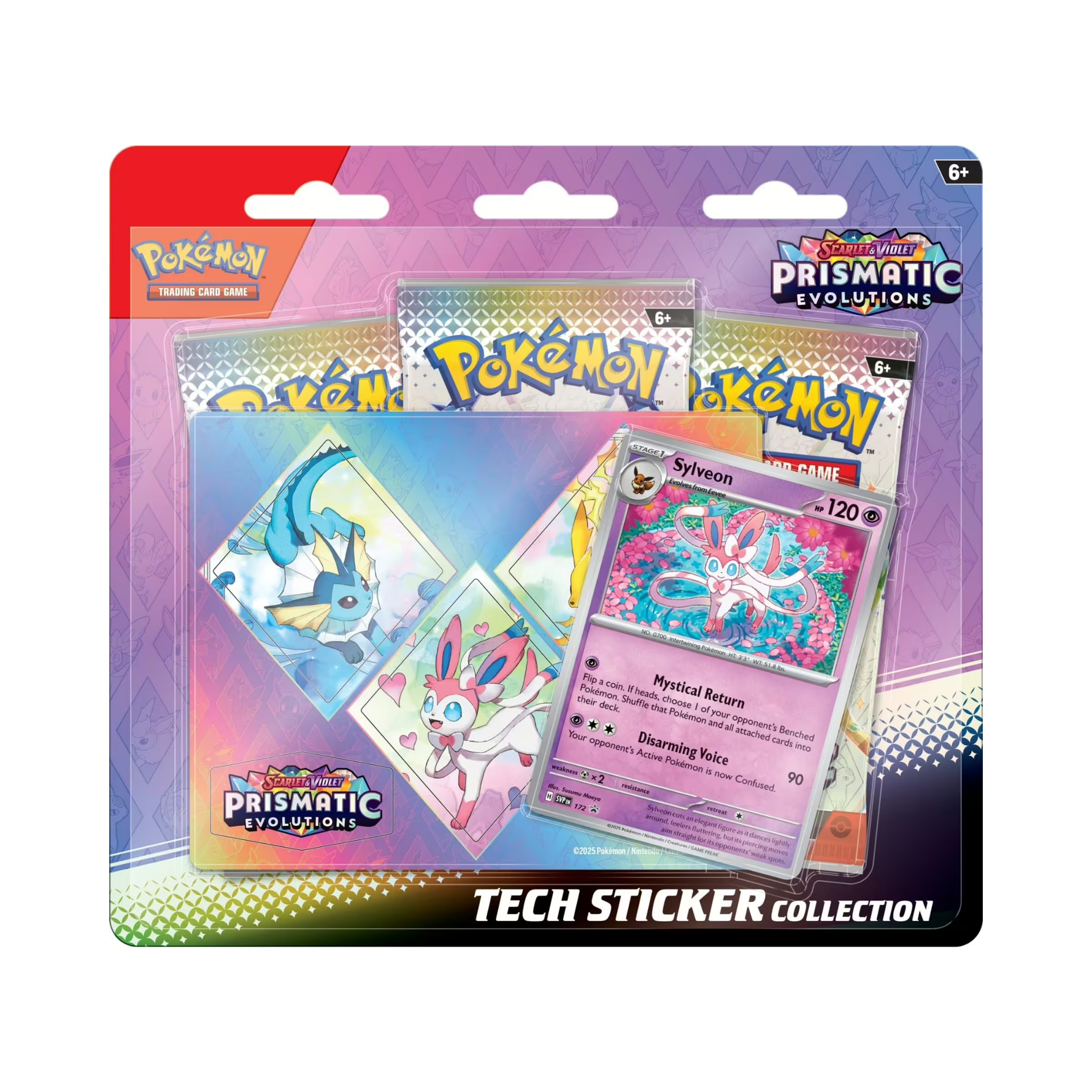 Prismatic Evolutions: Sylveon Tech Sticker Collection