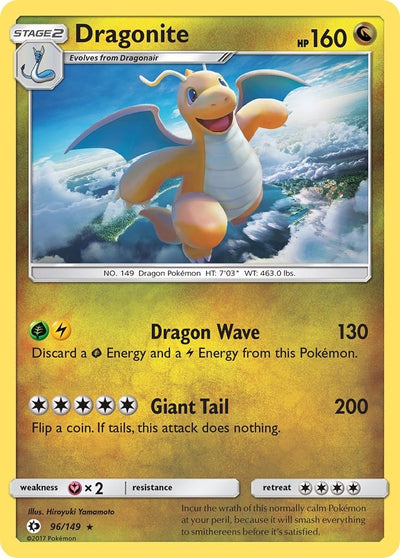Image for Dragonite (SM Base Set) (96/149) - Pokemon