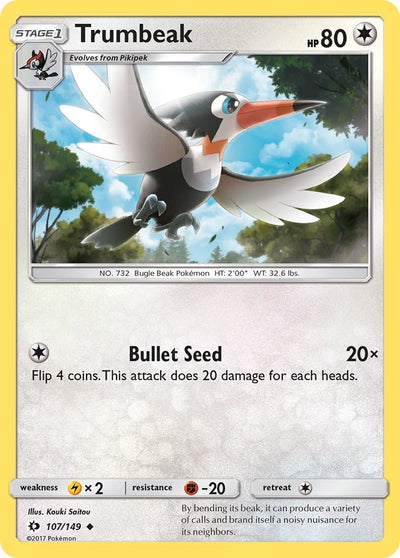 Image for Trumbeak (SM Base Set) (107/149) - Pokemon