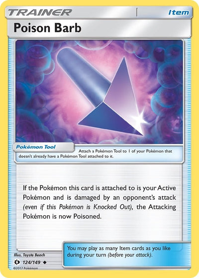 Image for Poison Barb (SM Base Set) (124/149) - Pokemon