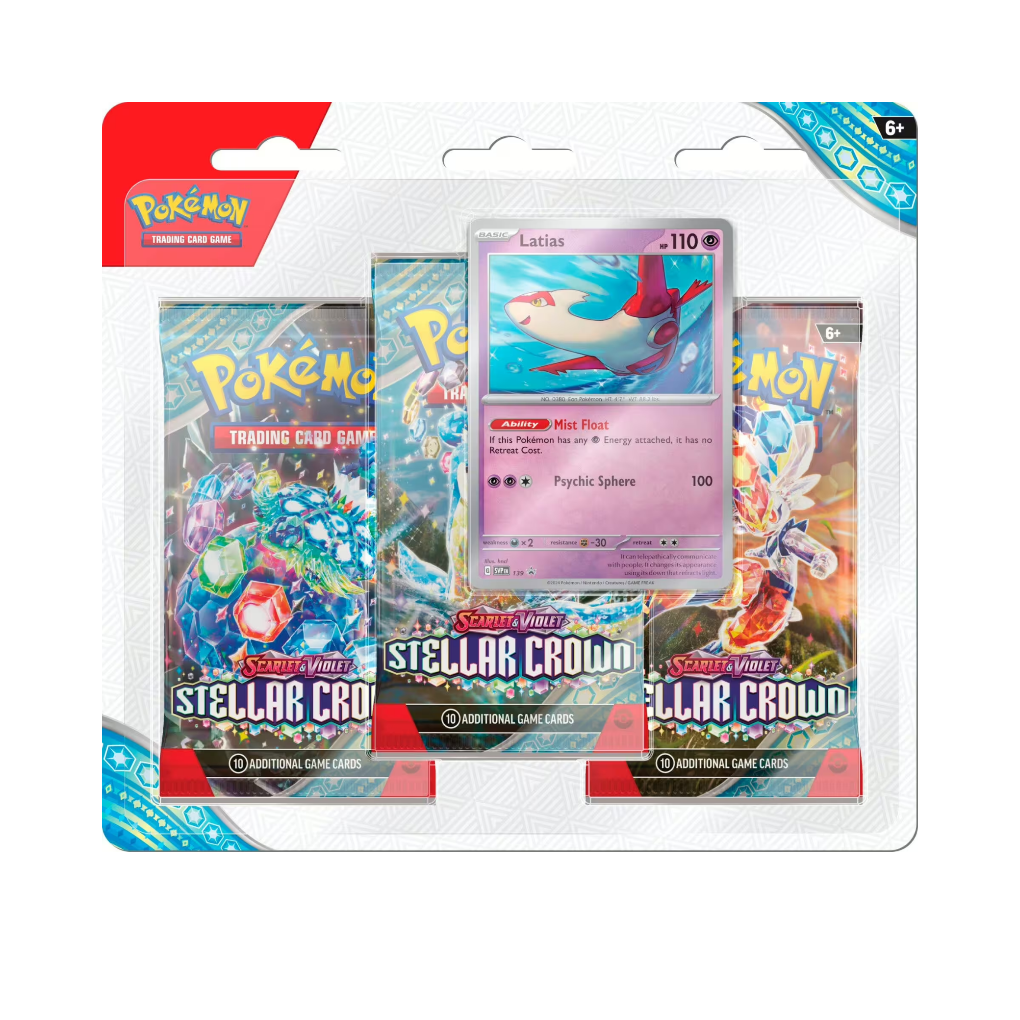 Stellar Crown: Latias 3-Pack Blister