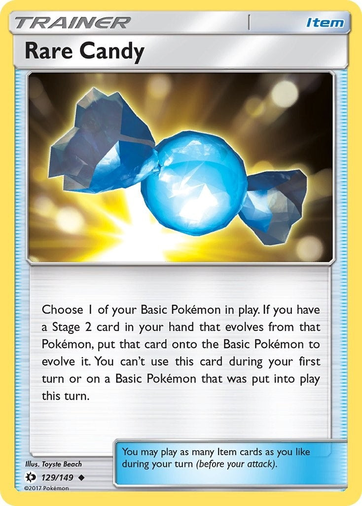 Image for Rare Candy (SM Base Set) (129/149) - Pokemon