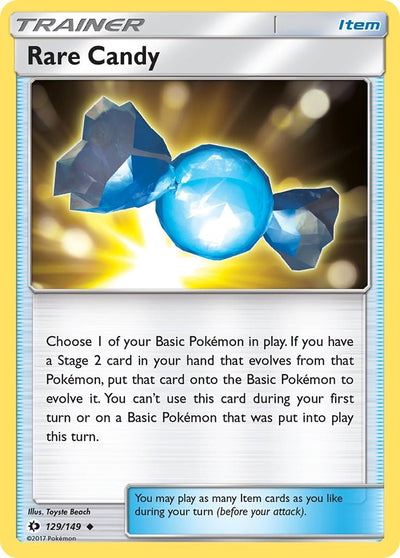 Image for Rare Candy (SM Base Set) (129/149) - Pokemon