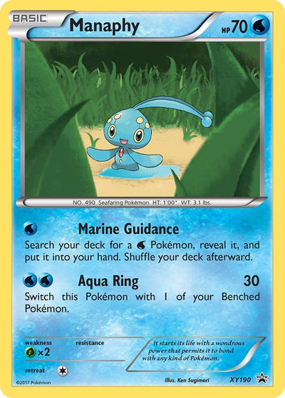 Image for Manaphy - XY190 (XY Promos) (XY190) - Pokemon