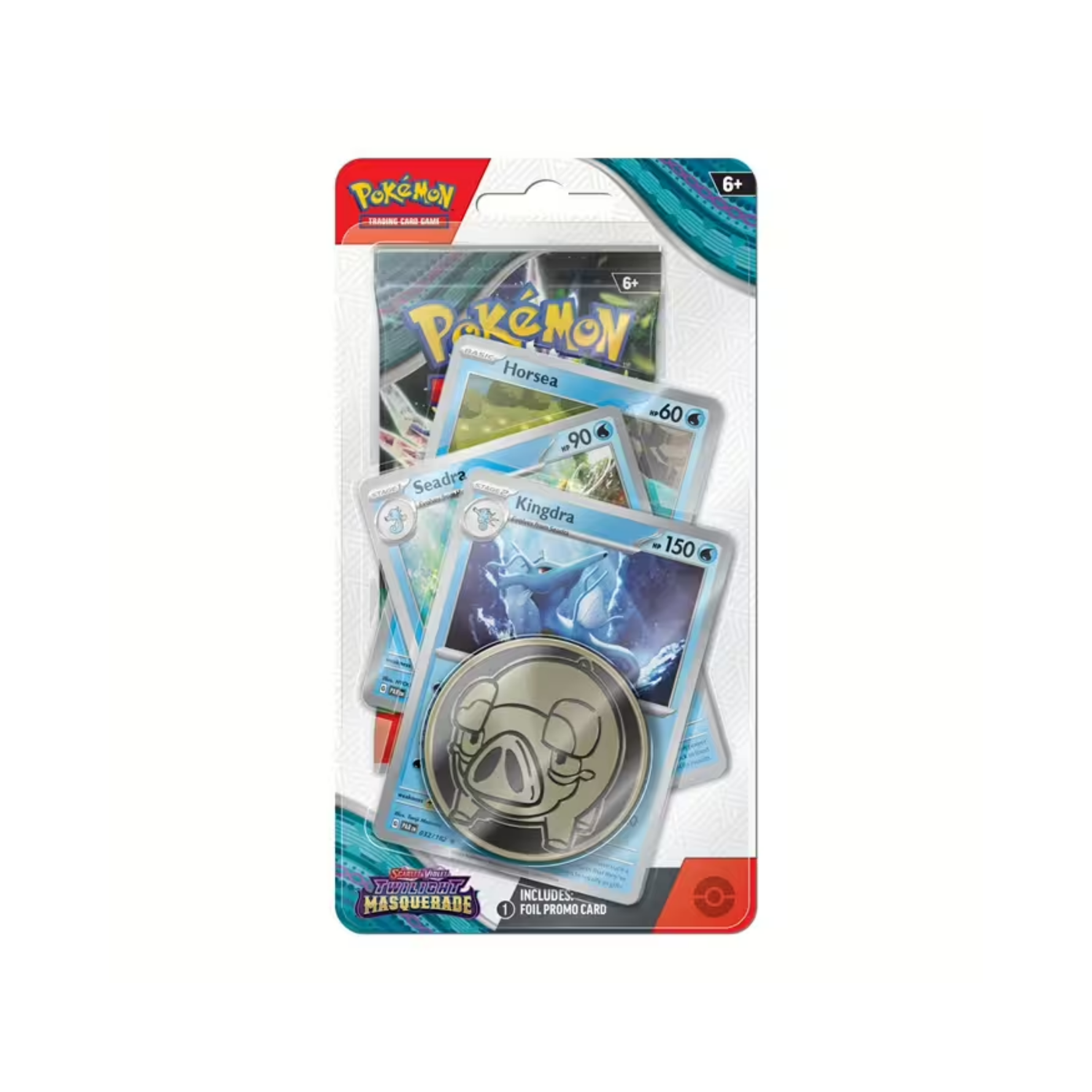 Pokémon Twilight Masquerade: Kingdra Premium Checklane Blister