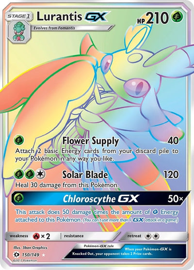 Image for Lurantis GX (Secret) (SM Base Set) (150/149) - Pokemon