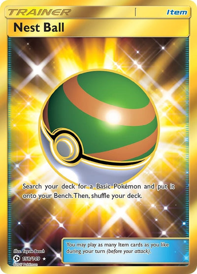 Image for Nest Ball (Secret) (SM Base Set) (158/149) - Pokemon