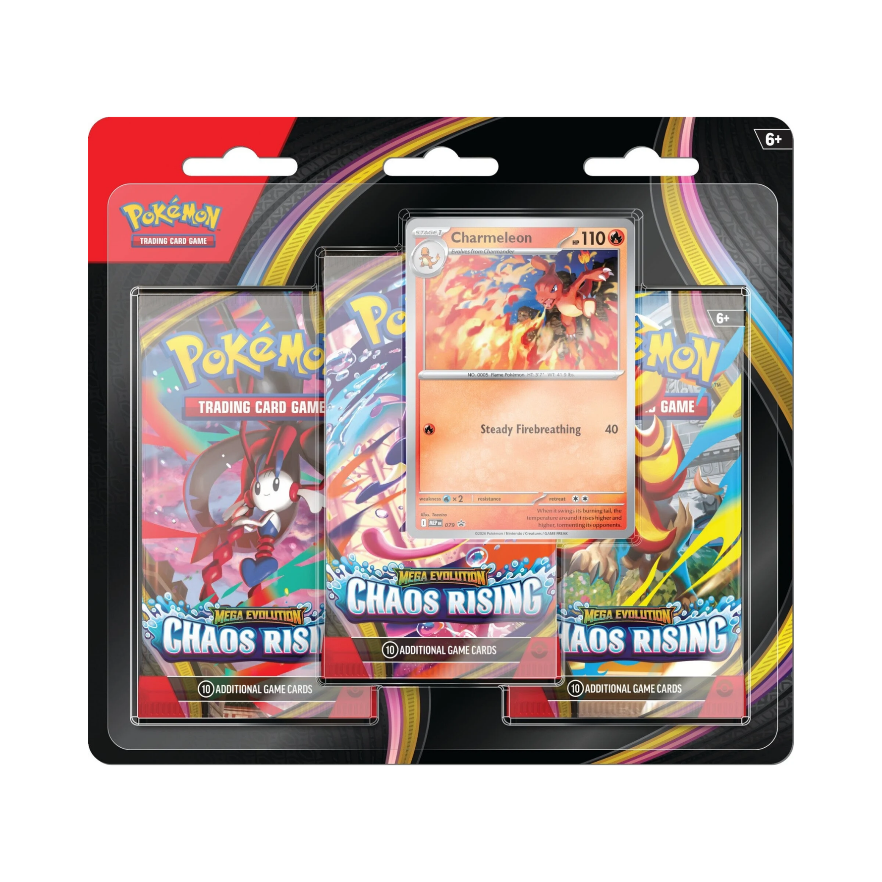 Chaos Rising: Charmeleon 3-Pack Blister