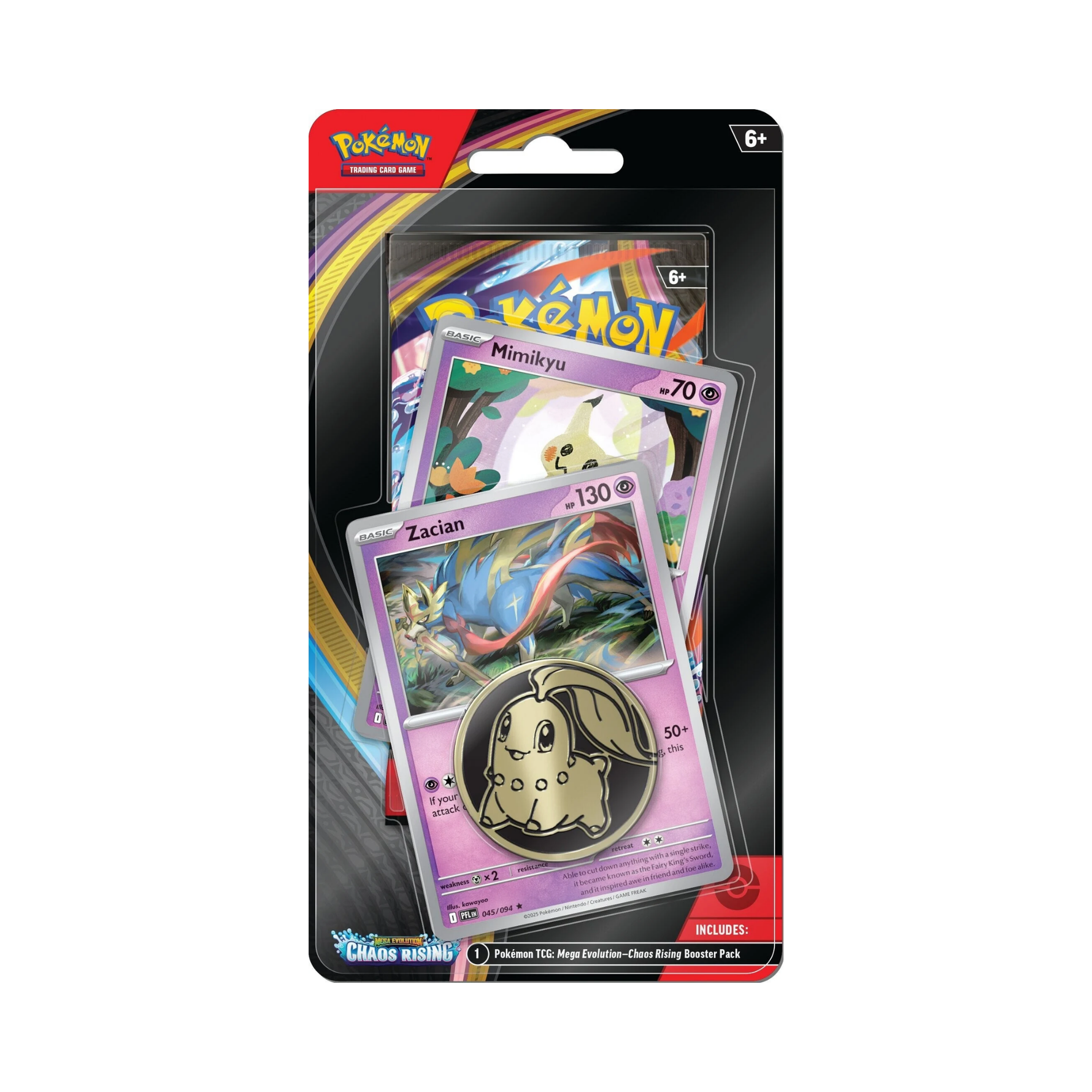 Chaos Rising: Zacian Premium Checklane Blister