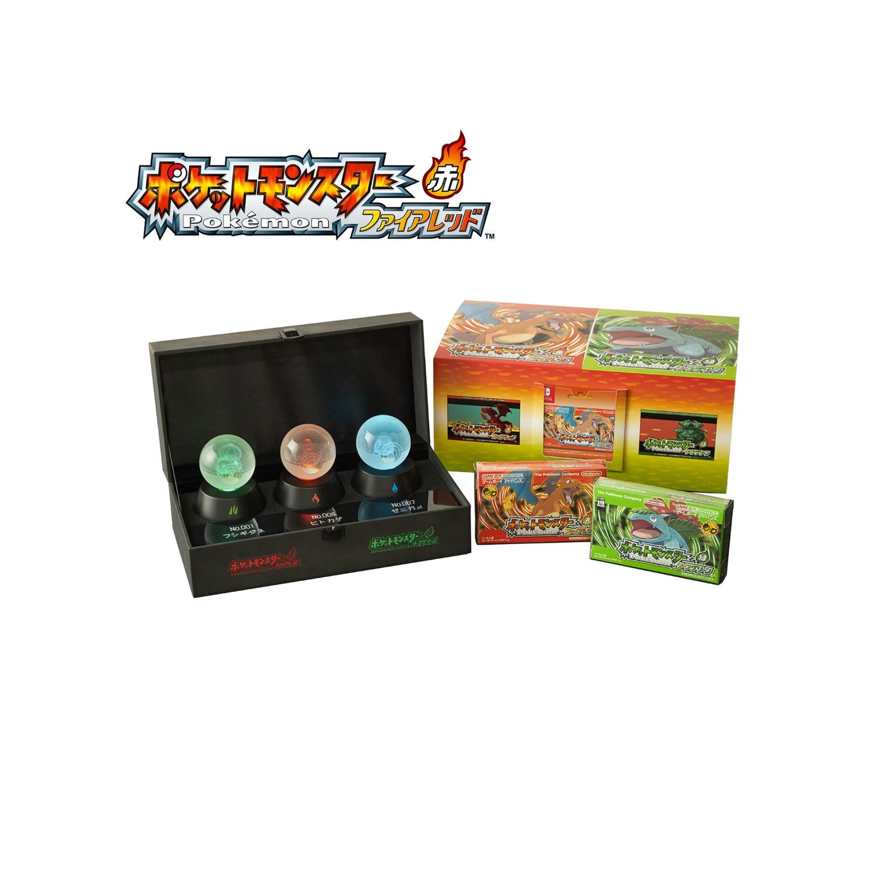 Pocket Monsters FireRed Special Edition Set