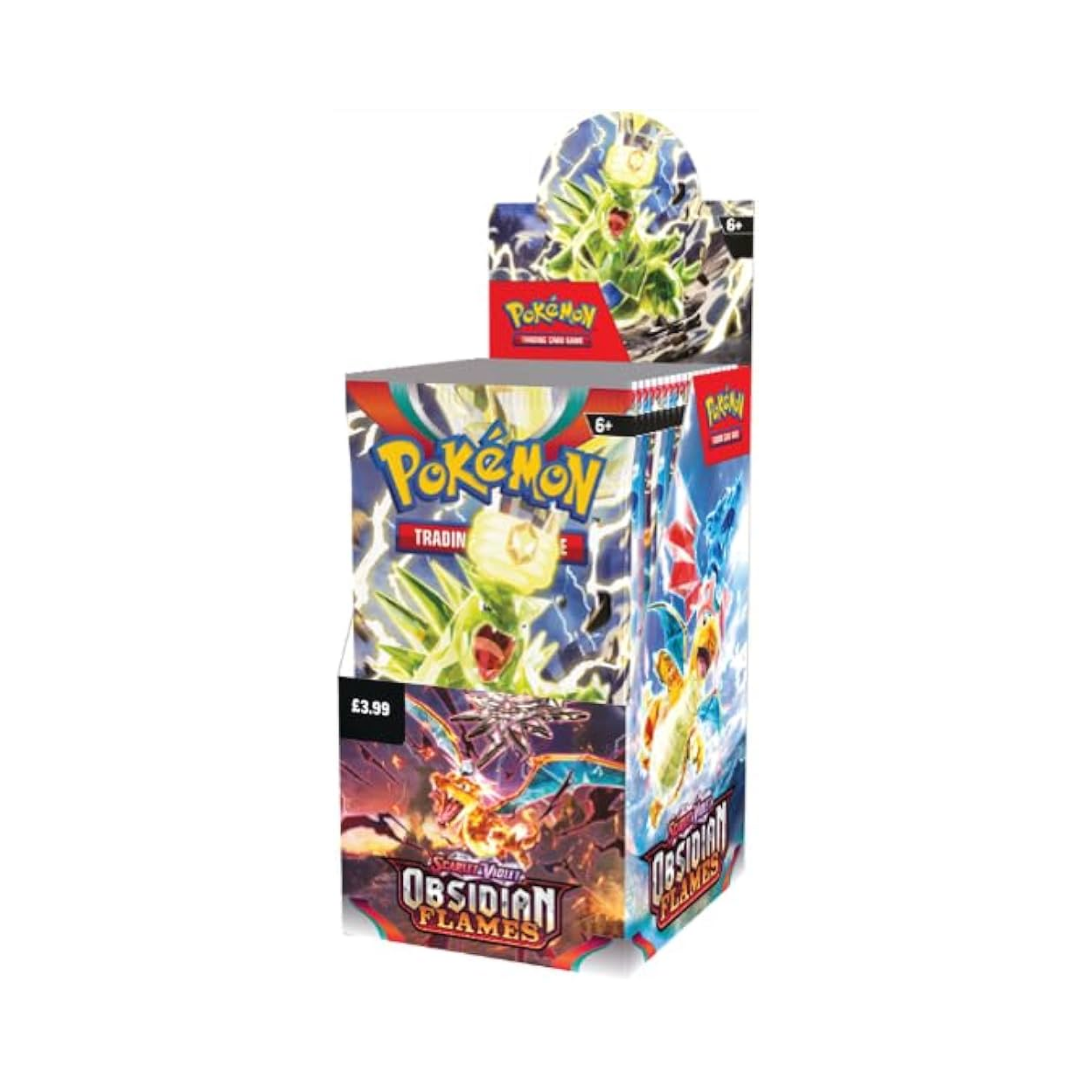 Obsidian Flames Booster Box (18 Boosters)