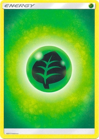 Image for Grass Energy (2017 Unnumbered) (SM Base Set) - Pokemon