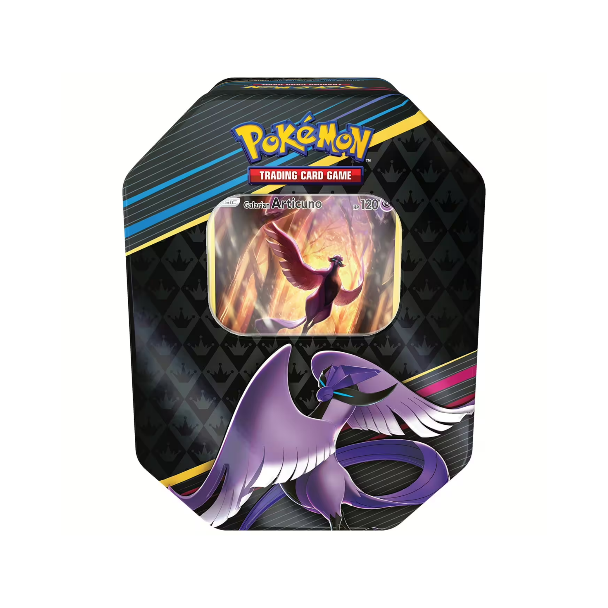 Crown Zenith: Galarian Articuno Tin