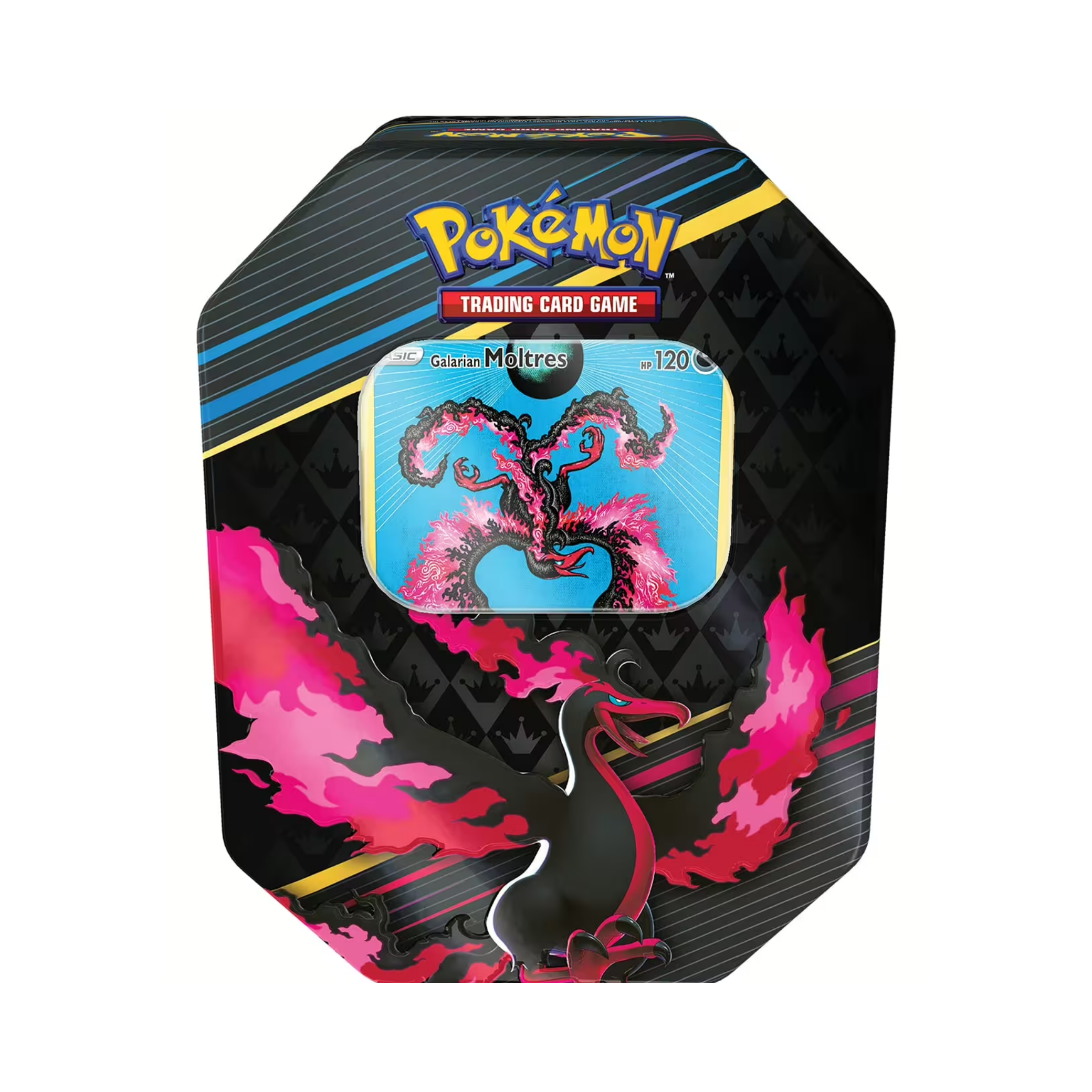 Crown Zenith: Galarian Moltres Tin