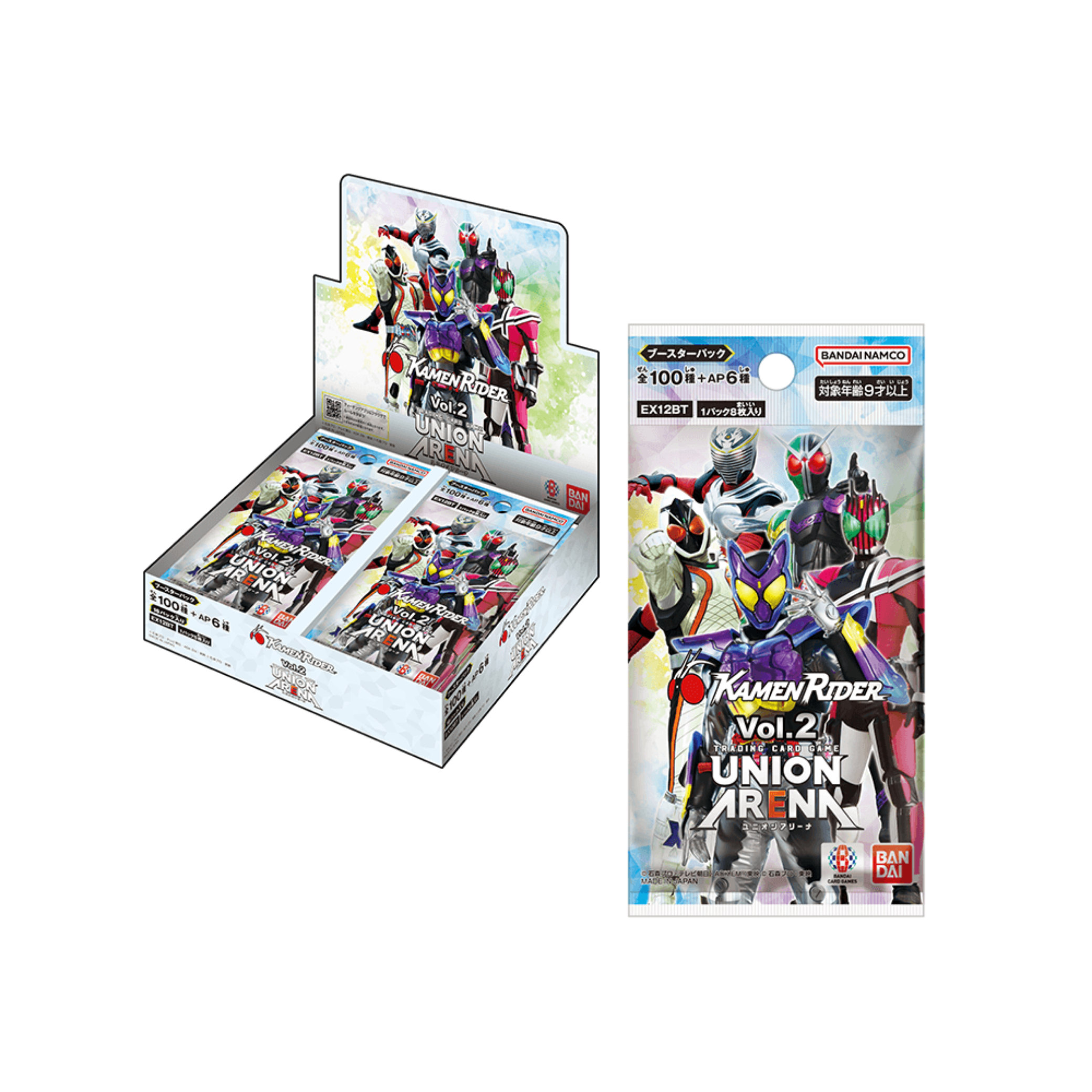 Union Arena Kamen Rider Vol.2 EX12BT Box | Japanisch