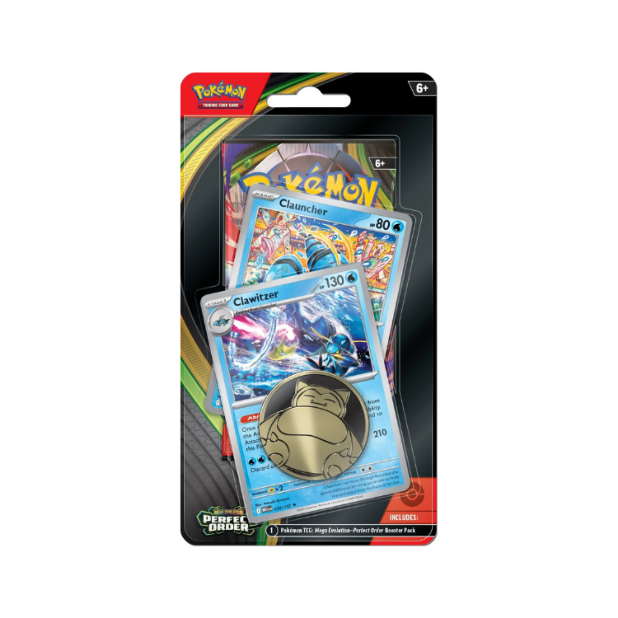 Perfect Order: Clawitzer Stage 1 Blister