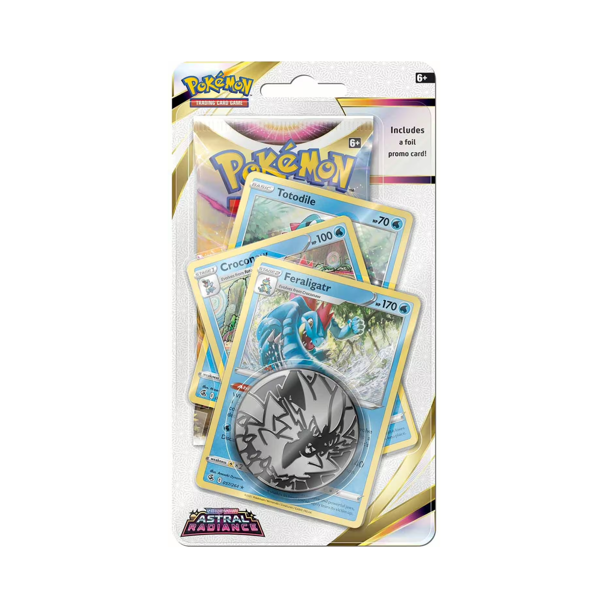 Astral Radiance: Feraligatr Premium Checklane Blister