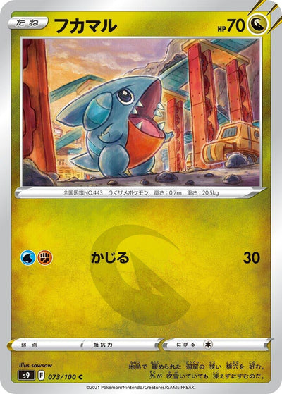 Gible (S9: Star Birth) (073/100) 