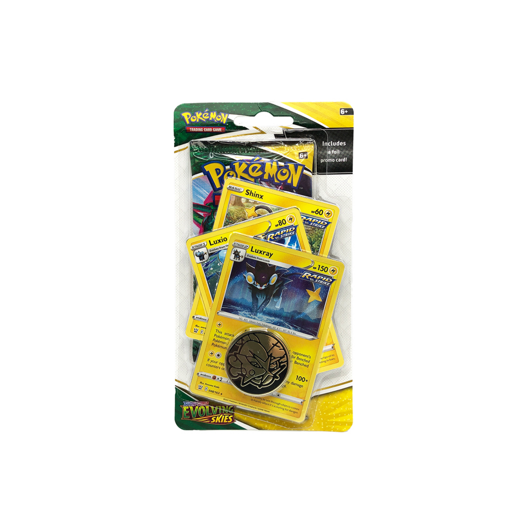 Pokémon Evolving Skies: Luxray Premium Checklane Blister