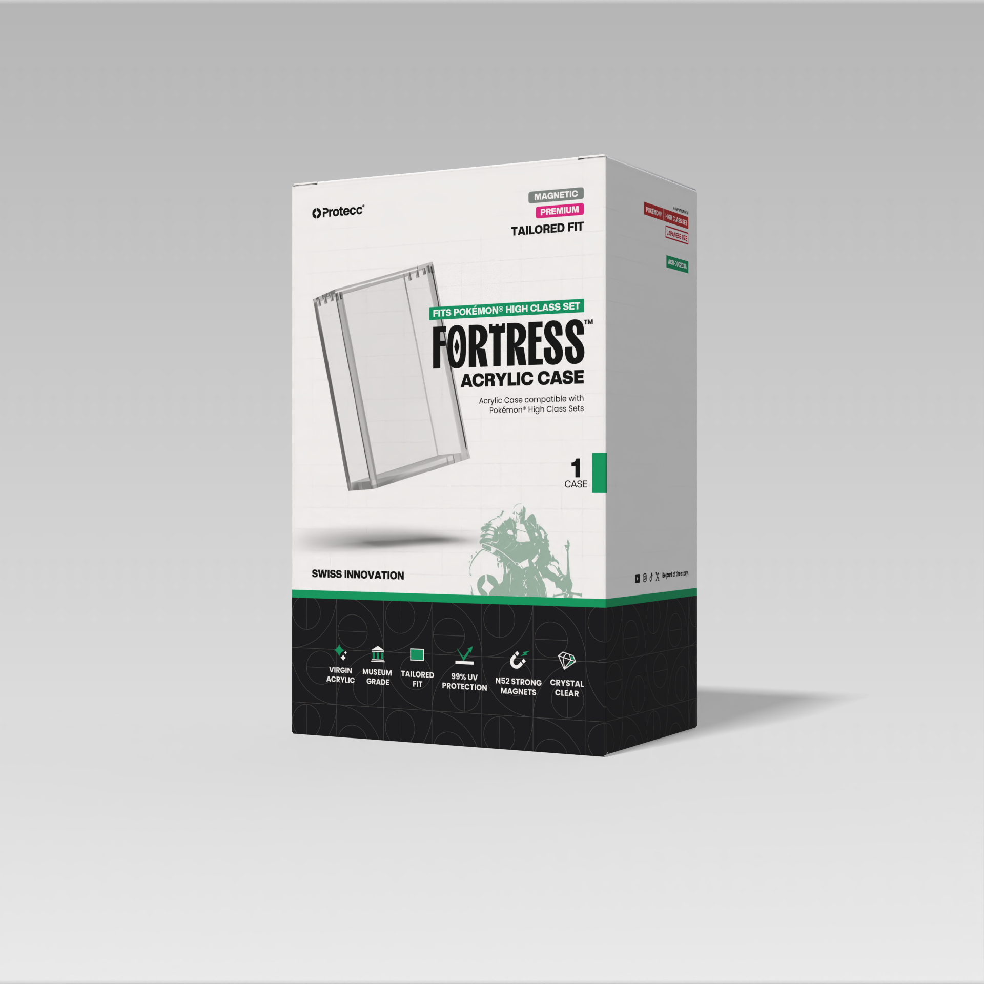 Protecc Acrylic Case Pokémon High Class Japanese Booster Box