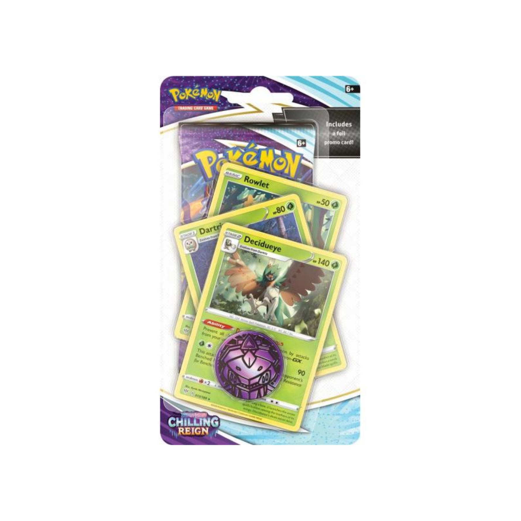 Pokémon Chilling Reign: Decidueye Premium Checklane Blister