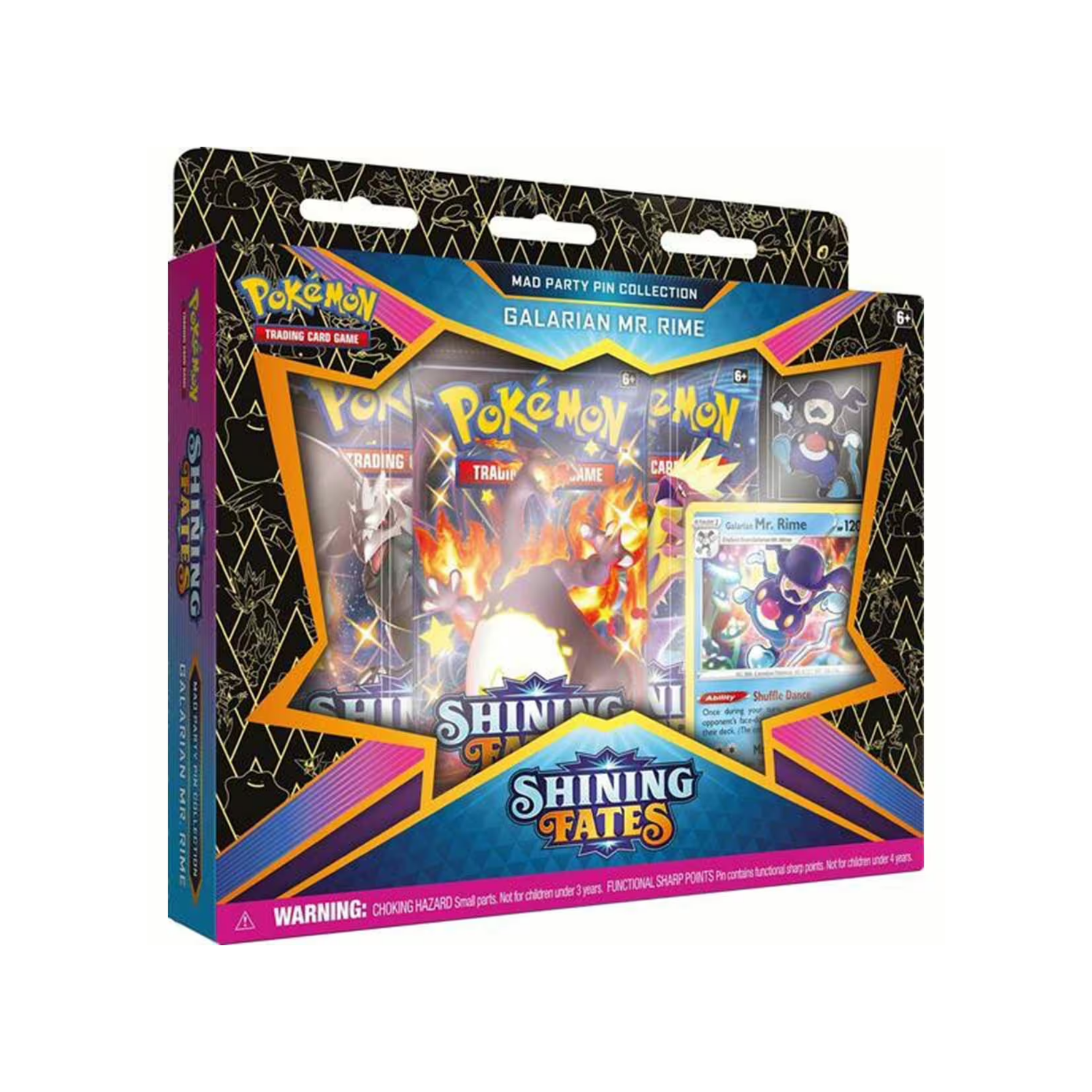 Pokémon Shining Fates: Galarian Mr. Rime Mad Party Collection
