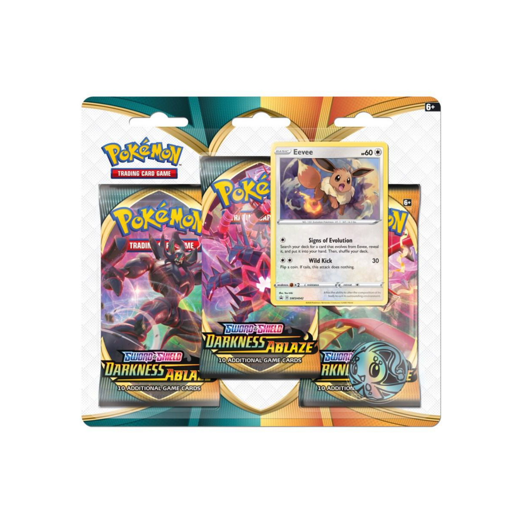 Pokémon Darkness Ablaze: Eevee 3|Pack Blister
