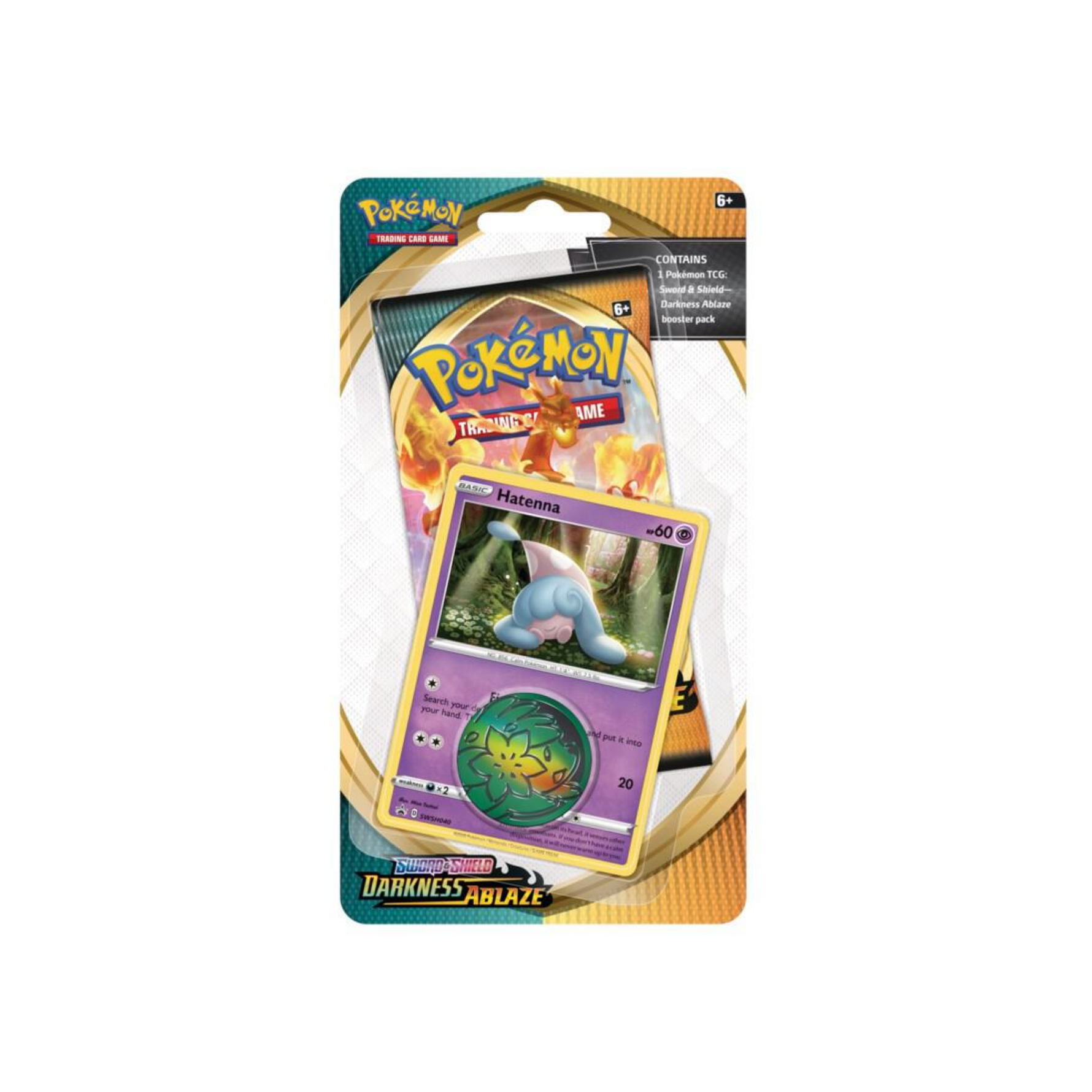 Pokémon Darkness Ablaze: Hatenna 1|Pack Blister