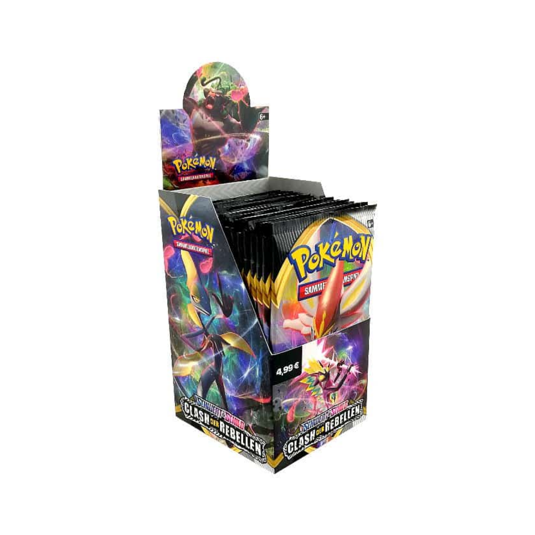 Pokémon Rebel Clash Booster Box (18 Boosters)