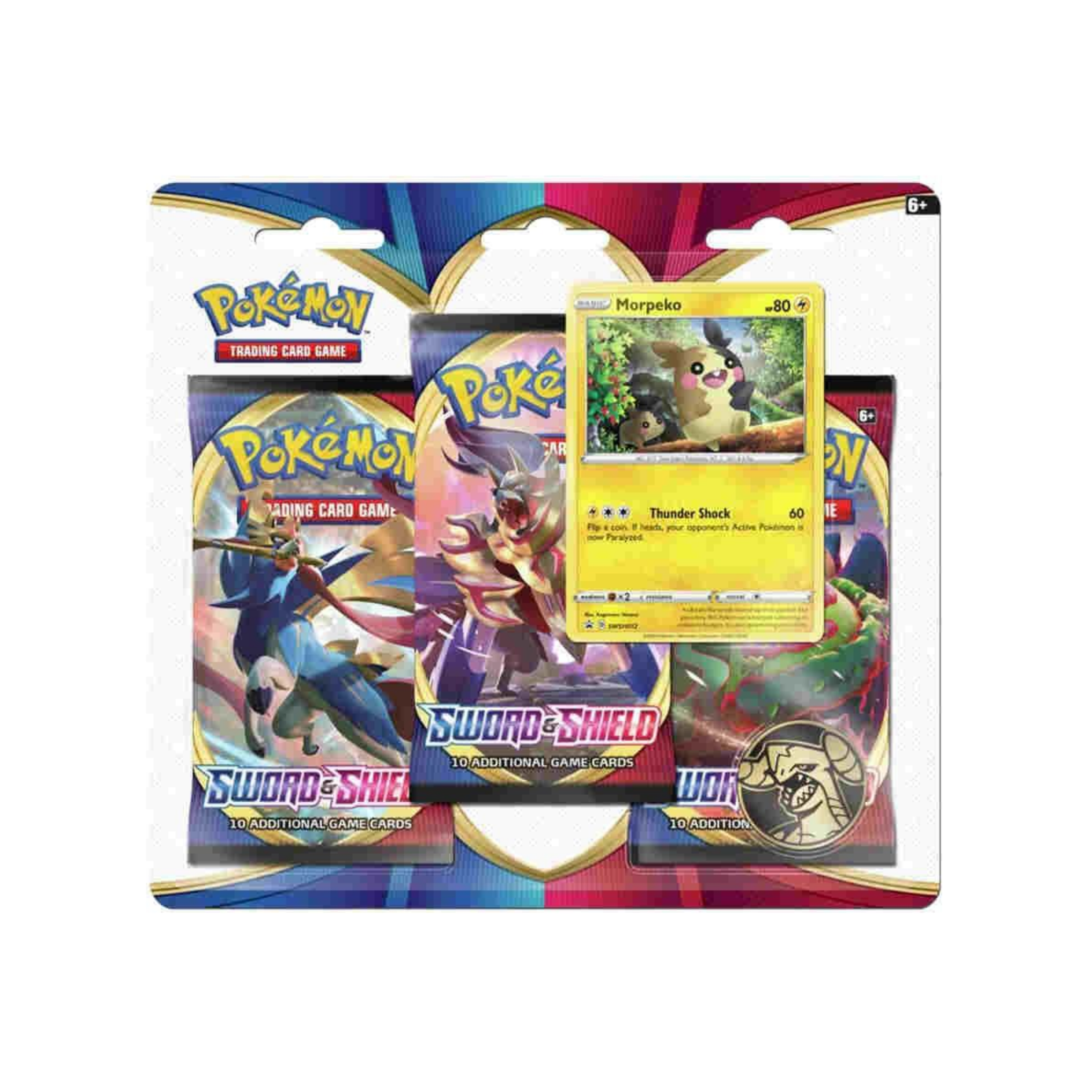 Pokémon Sword & Shield: Morpeko 3|Pack Blister