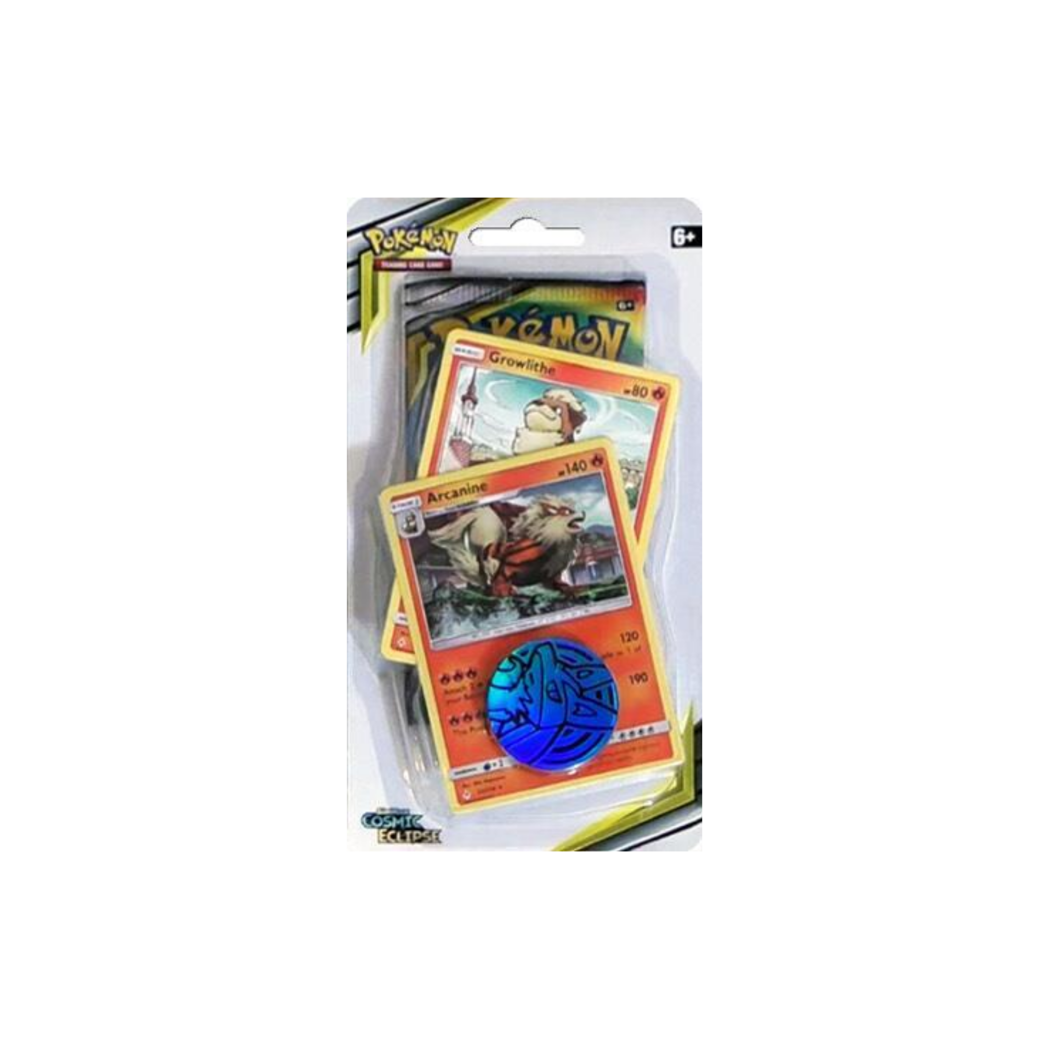 Pokémon Cosmic Eclipse: Arcanine Stage 1 Blister