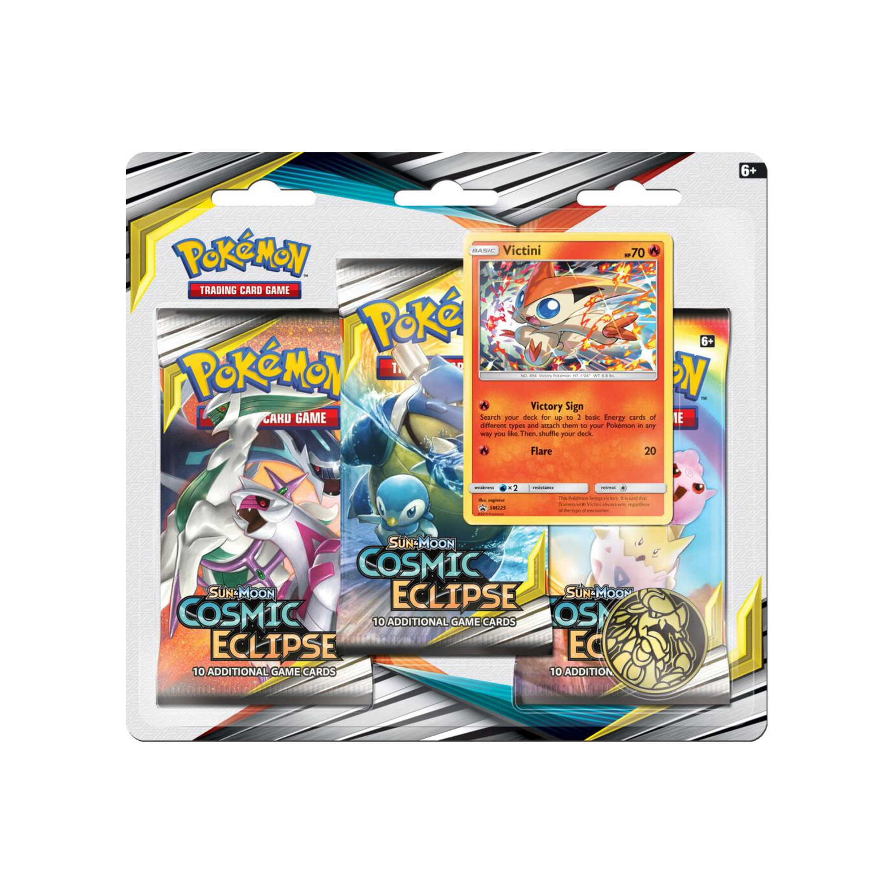 Pokémon Cosmic Eclipse: Victini 3|Pack Blister