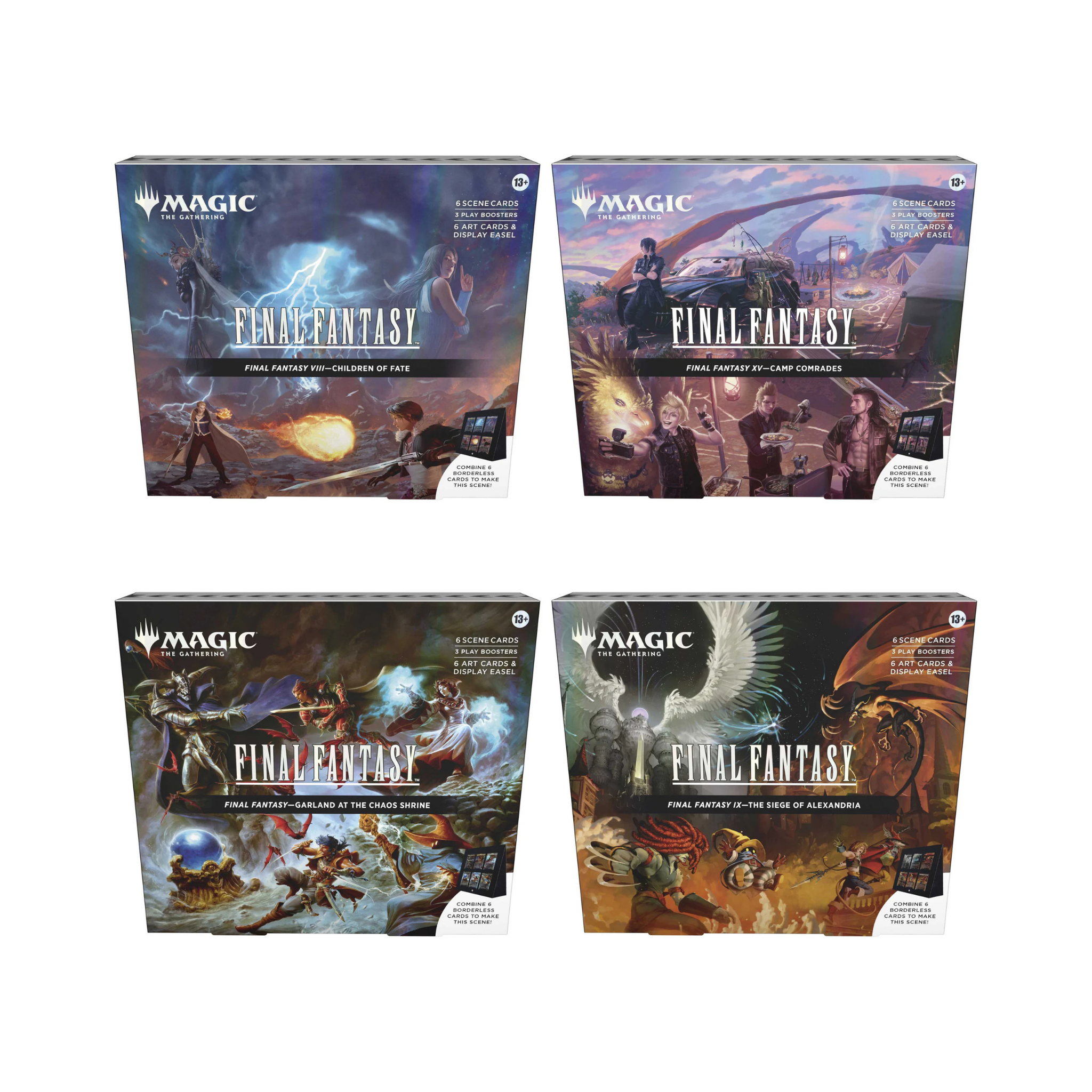 Magic the Gathering Final Fantasy Scene Box (4 Boxes)