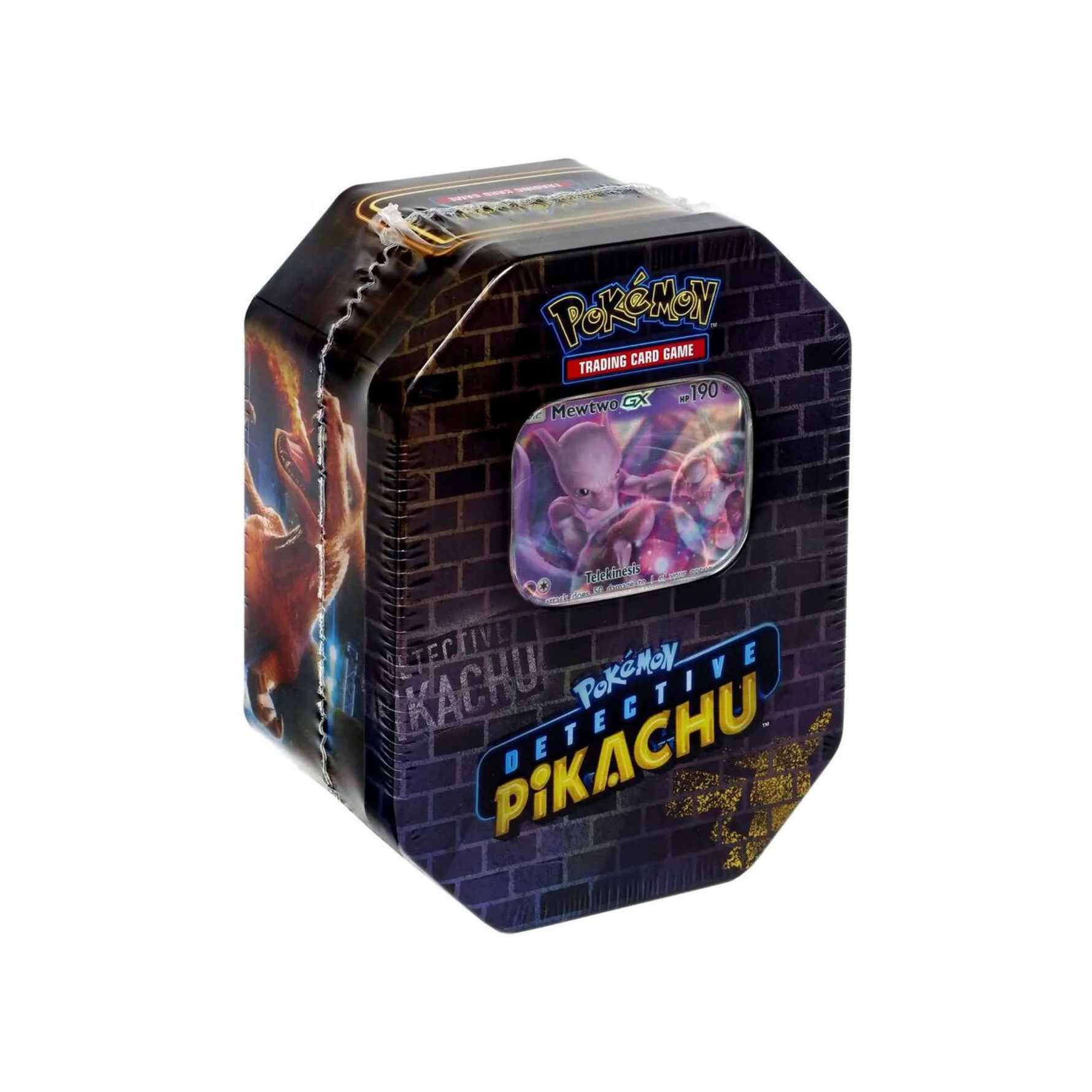 Pokémon Detective Pikachu Tins: Mewtwo GX Tin