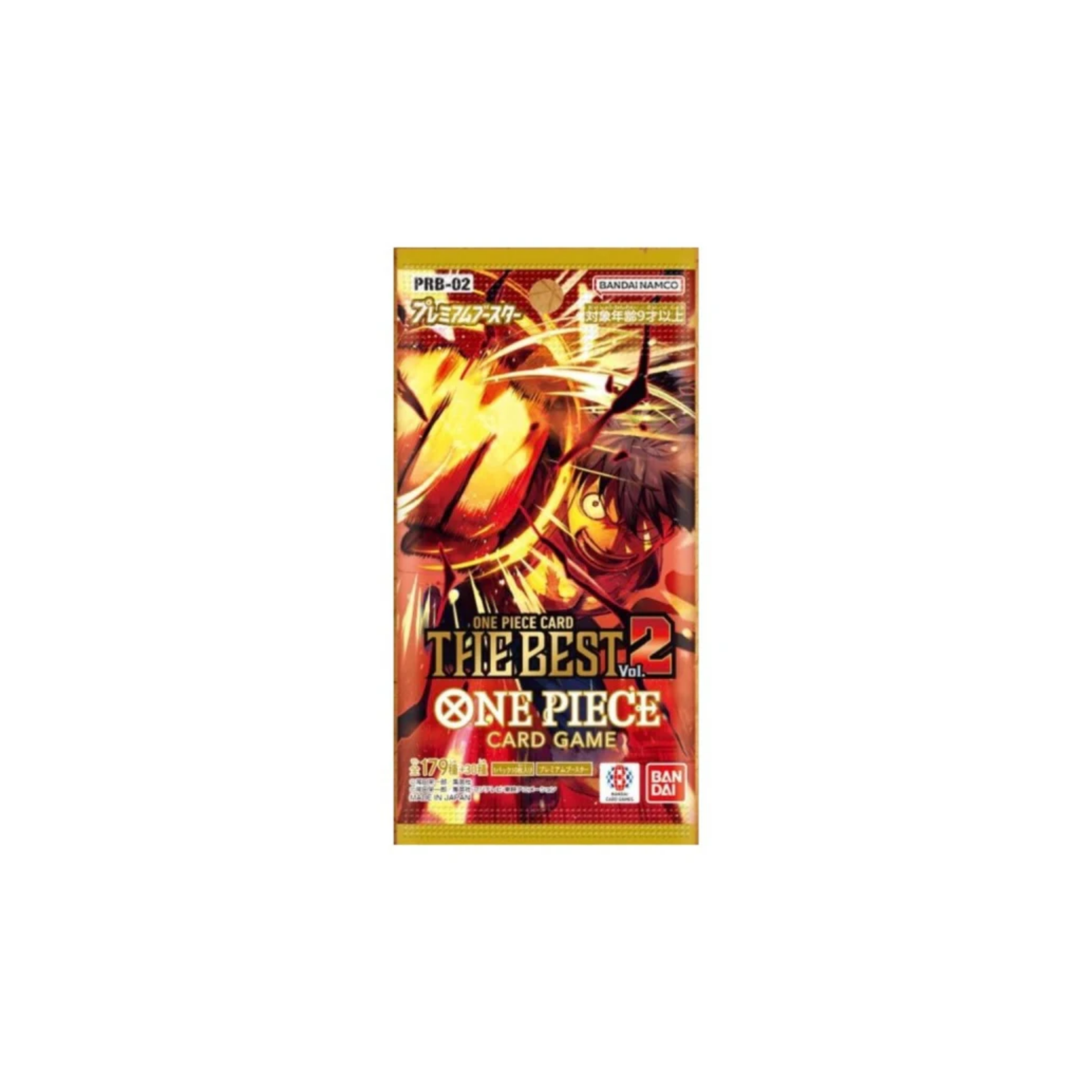 One Piece the Best PRB02 Boosters - Japanisch