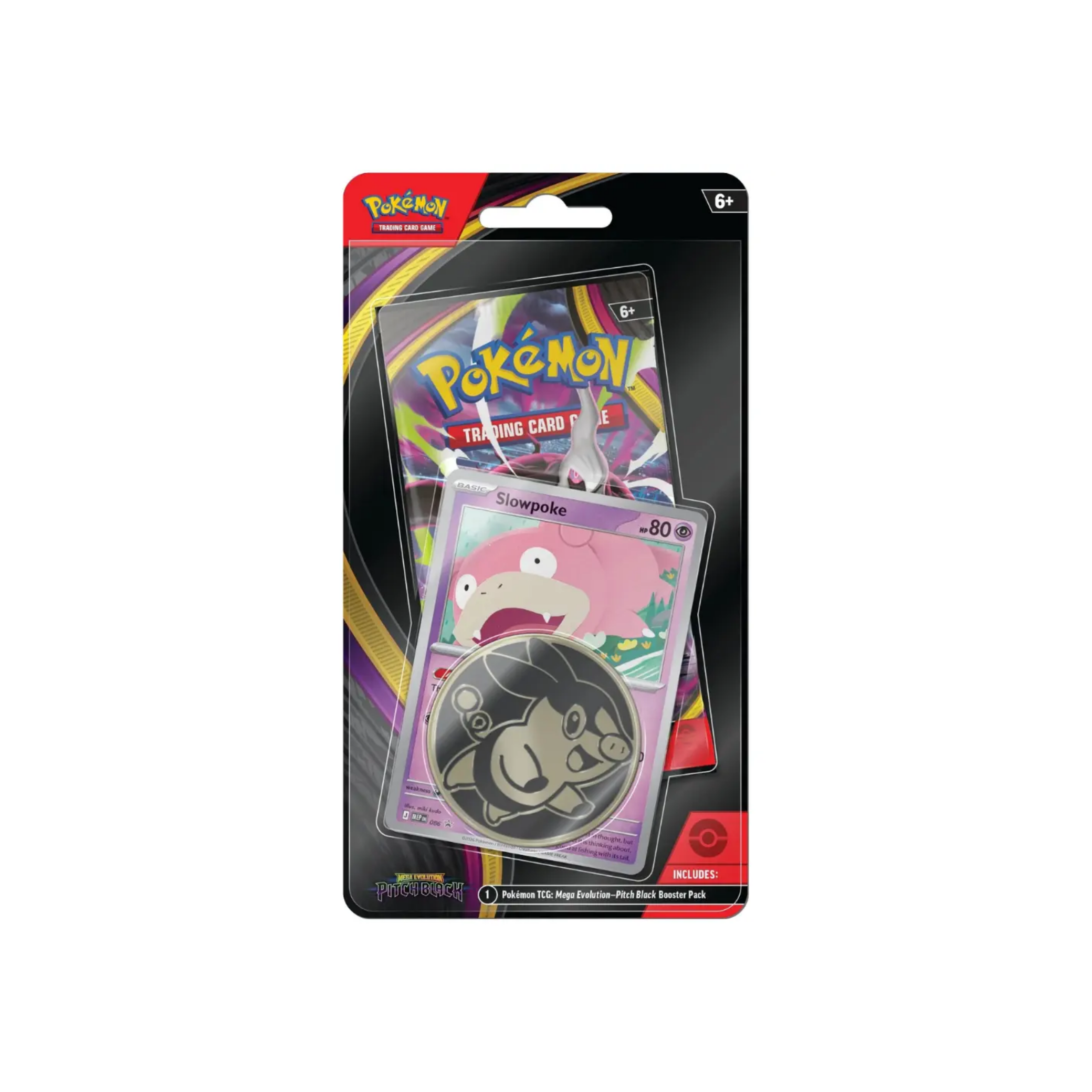Pokémon Mega Evolution Pitch Black: Slowpoke 1|Pack Blister