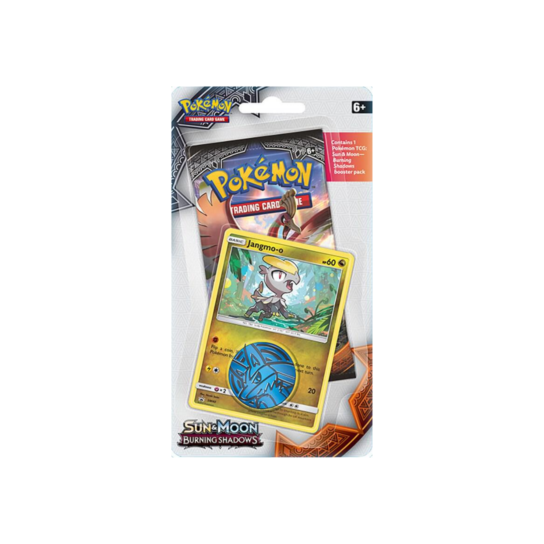 Pokémon Burning Shadows Jangmo-o 1-Pack Blister